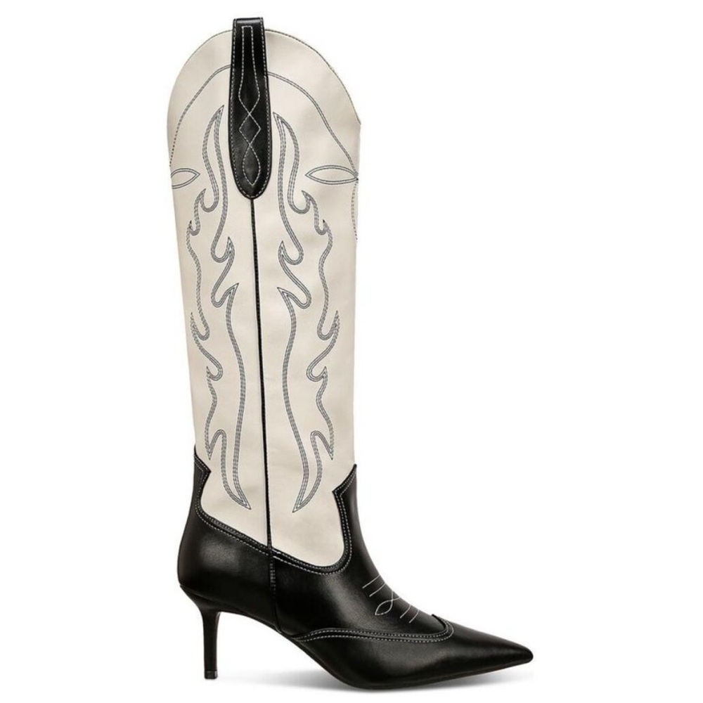 NWOT INC Hayleigh Heeled Cowboy Boots Size 9.5 - Picture 5 of 5